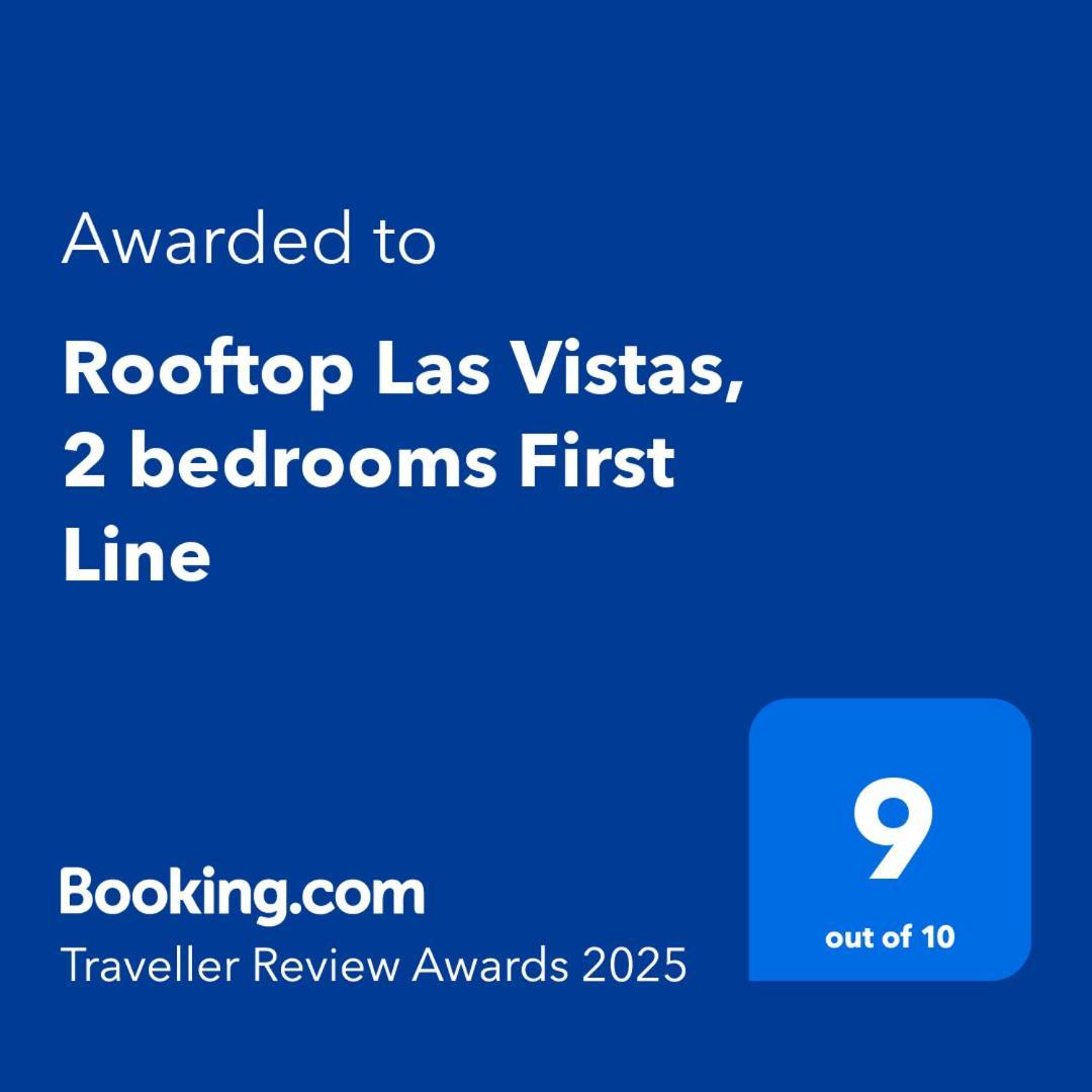 Rooftop Las Vistas, 2 Bedrooms First Line ロスクリスティアーノス エクステリア 写真